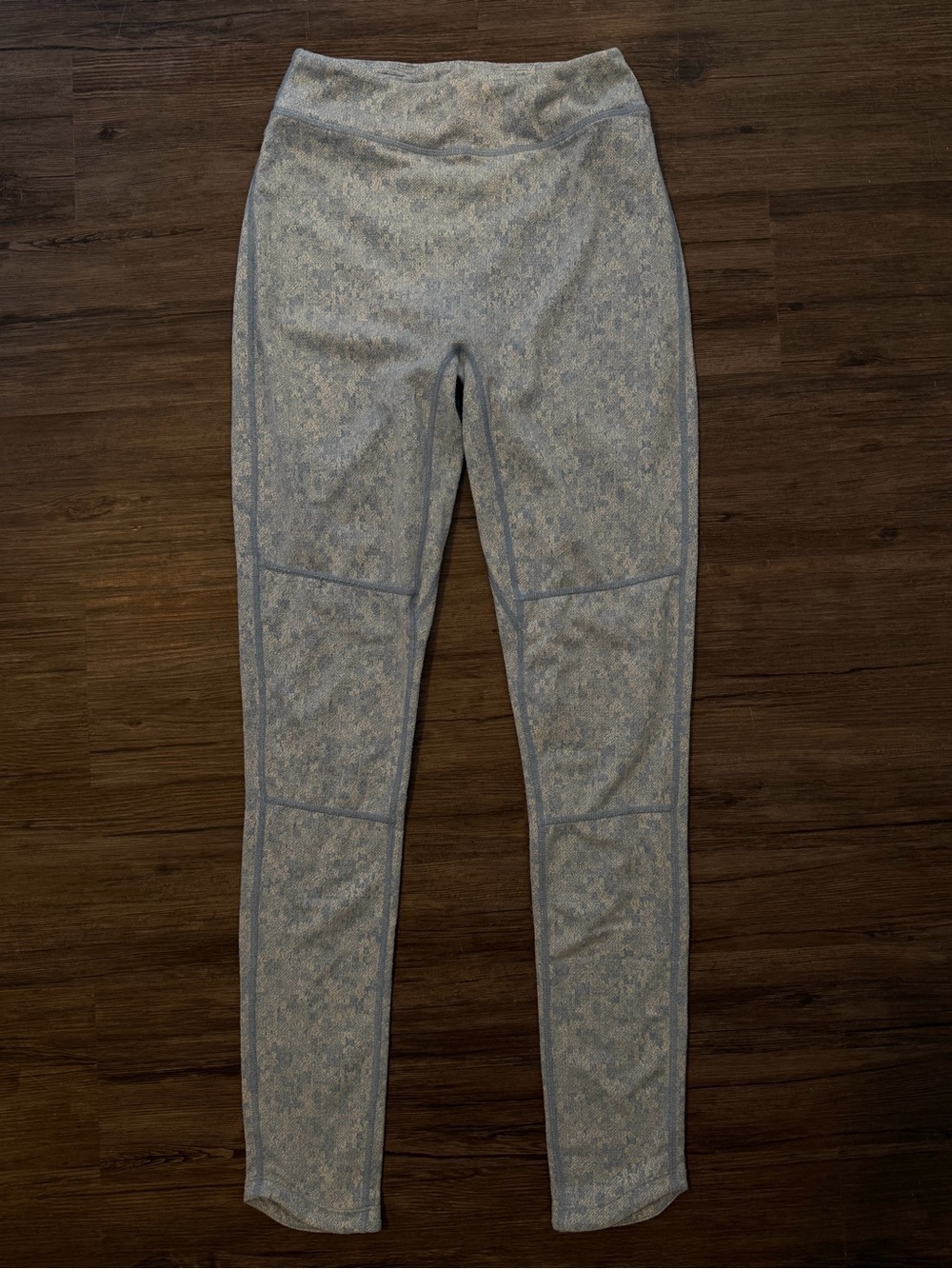 Gymshark Light Blue Patterned Jeggings
